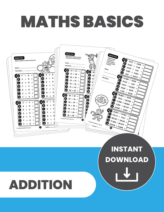 The Addition Book: INSTANT DOWNLOAD