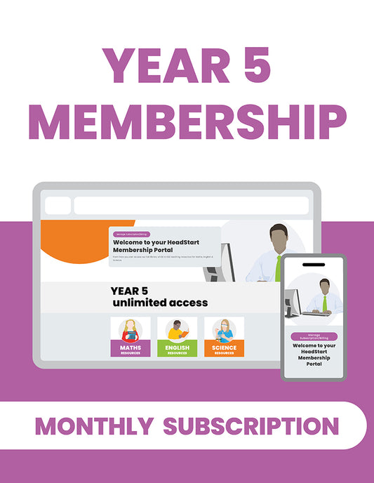 Year 5 Membership - £7.95