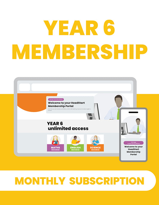 Year 6 Membership - £7.95